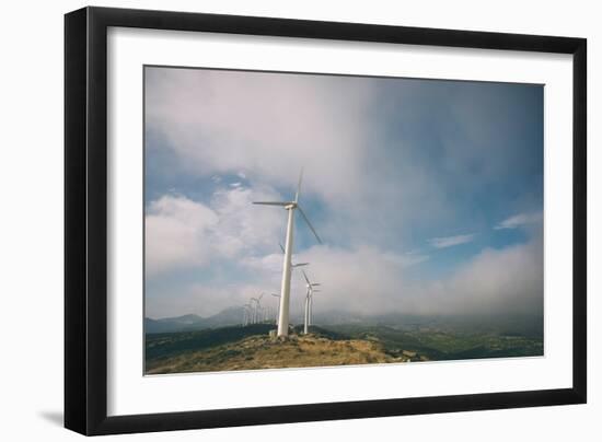 Wind Turbine-Clive Nolan-Framed Photographic Print