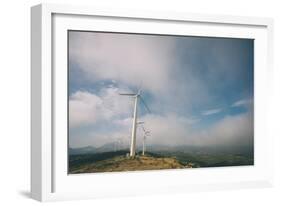 Wind Turbine-Clive Nolan-Framed Photographic Print