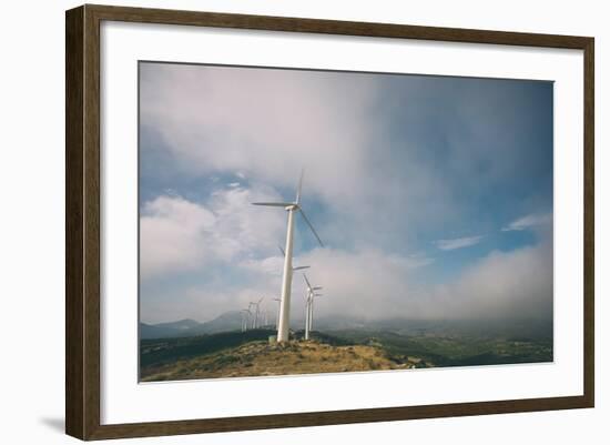 Wind Turbine-Clive Nolan-Framed Photographic Print