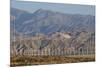 Wind Turbines and Mountains of Morongo Valley, San Gorgonio Pass, Palm Springs-null-Mounted Photographic Print