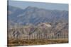 Wind Turbines and Mountains of Morongo Valley, San Gorgonio Pass, Palm Springs-null-Stretched Canvas