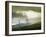 Wind Turbines and Soaring Bird of Prey, Ruahine Ranges, Manawatu, North Island, New Zealand-Smith Don-Framed Photographic Print