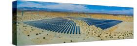 Wind Turbines and Solar Panels, Palm Springs, Riverside County, California, USA-null-Stretched Canvas