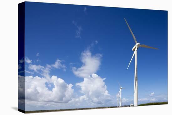 Wind Turbines at Curacao-Paul Souders-Stretched Canvas