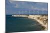 Wind turbines, Bozcaada, Turkey.-Ali Kabas-Mounted Photographic Print