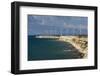 Wind turbines, Bozcaada, Turkey.-Ali Kabas-Framed Photographic Print