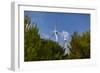 Wind turbines, Bozcaada, Turkey.-Ali Kabas-Framed Photographic Print