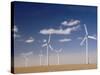 Wind Turbines for Generating Electricity, Two Buttes, Colorado, Usa, February 2006-Rolf Nussbaumer-Stretched Canvas