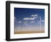 Wind Turbines for Generating Electricity, Two Buttes, Colorado, Usa, February 2006-Rolf Nussbaumer-Framed Photographic Print