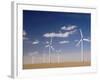 Wind Turbines for Generating Electricity, Two Buttes, Colorado, Usa, February 2006-Rolf Nussbaumer-Framed Photographic Print