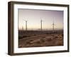 Wind Turbines Just Outside Mojave, California, United States of America, North America-Mark Chivers-Framed Photographic Print