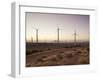 Wind Turbines Just Outside Mojave, California, United States of America, North America-Mark Chivers-Framed Photographic Print