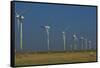Wind Turbines, Lower Saxony, Germany-Charles Bowman-Framed Stretched Canvas