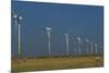 Wind Turbines, Lower Saxony, Germany-Charles Bowman-Mounted Photographic Print