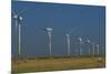 Wind Turbines, Lower Saxony, Germany-Charles Bowman-Mounted Premium Photographic Print