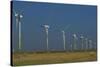 Wind Turbines, Lower Saxony, Germany-Charles Bowman-Stretched Canvas