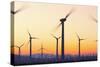 Wind Turbines near Palm Springs.-Jon Hicks-Stretched Canvas