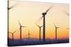 Wind Turbines near Palm Springs.-Jon Hicks-Stretched Canvas