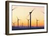 Wind Turbines near Palm Springs.-Jon Hicks-Framed Photographic Print