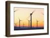 Wind Turbines near Palm Springs.-Jon Hicks-Framed Photographic Print