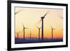 Wind Turbines near Palm Springs.-Jon Hicks-Framed Photographic Print