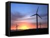 Wind Turbines on Bodmin Moor, Near Bodmin, Cornwall, England, United Kingdom, Europe-David Pickford-Framed Stretched Canvas