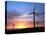 Wind Turbines on Bodmin Moor, Near Bodmin, Cornwall, England, United Kingdom, Europe-David Pickford-Stretched Canvas