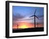 Wind Turbines on Bodmin Moor, Near Bodmin, Cornwall, England, United Kingdom, Europe-David Pickford-Framed Photographic Print