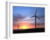 Wind Turbines on Bodmin Moor, Near Bodmin, Cornwall, England, United Kingdom, Europe-David Pickford-Framed Photographic Print