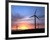 Wind Turbines on Bodmin Moor, Near Bodmin, Cornwall, England, United Kingdom, Europe-David Pickford-Framed Photographic Print