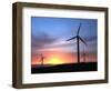 Wind Turbines on Bodmin Moor, Near Bodmin, Cornwall, England, United Kingdom, Europe-David Pickford-Framed Photographic Print