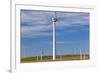 Wind Turbines, on Wind Farm, Mid-Wales, Wales, UK-Peter Adams-Framed Photographic Print