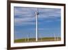 Wind Turbines, on Wind Farm, Mid-Wales, Wales, UK-Peter Adams-Framed Photographic Print