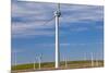 Wind Turbines, on Wind Farm, Mid-Wales, Wales, UK-Peter Adams-Mounted Photographic Print