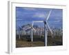 Wind Turbines Producing Electricity on a Wind Farm in California, USA-null-Framed Photographic Print