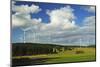 Wind Turbines, Westerwald, Rhineland-Palatinate, Germany, Europe-Jochen Schlenker-Mounted Photographic Print