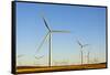 Wind Turbines, Whitelee Wind Farm, East Renfrewshire, Scotland, United Kingdom, Europe-John Guidi-Framed Stretched Canvas