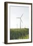 Wind Turbines, Wind Power Station, Renewable Energy, Wind Park, Parish Kronprinzenkoog-Axel Schmies-Framed Premium Photographic Print
