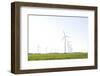 Wind Turbines, Wind Power Station, Renewable Energy, Wind Park, Parish Kronprinzenkoog-Axel Schmies-Framed Photographic Print