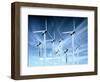 Wind Turbines-Victor Habbick-Framed Premium Photographic Print