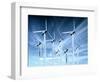 Wind Turbines-Victor Habbick-Framed Premium Photographic Print