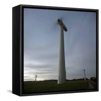 Wind Turbines-Robert Brook-Framed Stretched Canvas