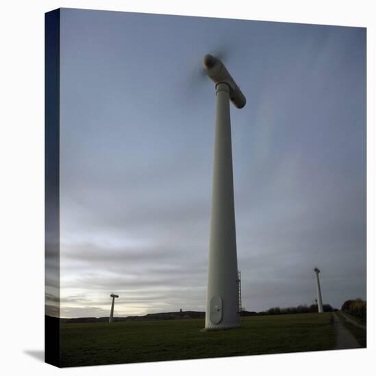 Wind Turbines-Robert Brook-Stretched Canvas