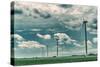 Wind Turbines-Stephen Arens-Stretched Canvas