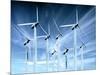 Wind Turbines-Victor Habbick-Mounted Photographic Print