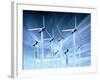 Wind Turbines-Victor Habbick-Framed Photographic Print