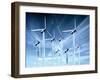 Wind Turbines-Victor Habbick-Framed Photographic Print