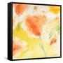 Windblown Poppies #3-Sheila Golden-Framed Stretched Canvas