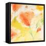 Windblown Poppies #3-Sheila Golden-Framed Stretched Canvas