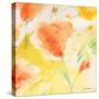 Windblown Poppies #3-Sheila Golden-Stretched Canvas